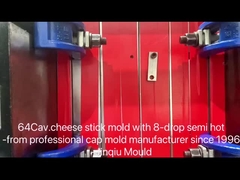 64τρύπες τυροκόκκινο ένεση μούχλα ημιθερμός δρομέας