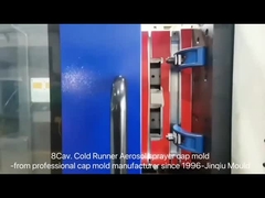 Τύπος καπάκι ψεκασμού 52 mm 8 κοιλότητας σε κρύο καπάκι